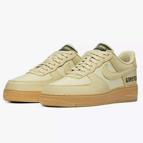 NIKE AIR FORCE 1 GTX GOLD-KHAKI  SZ 12 main image 4